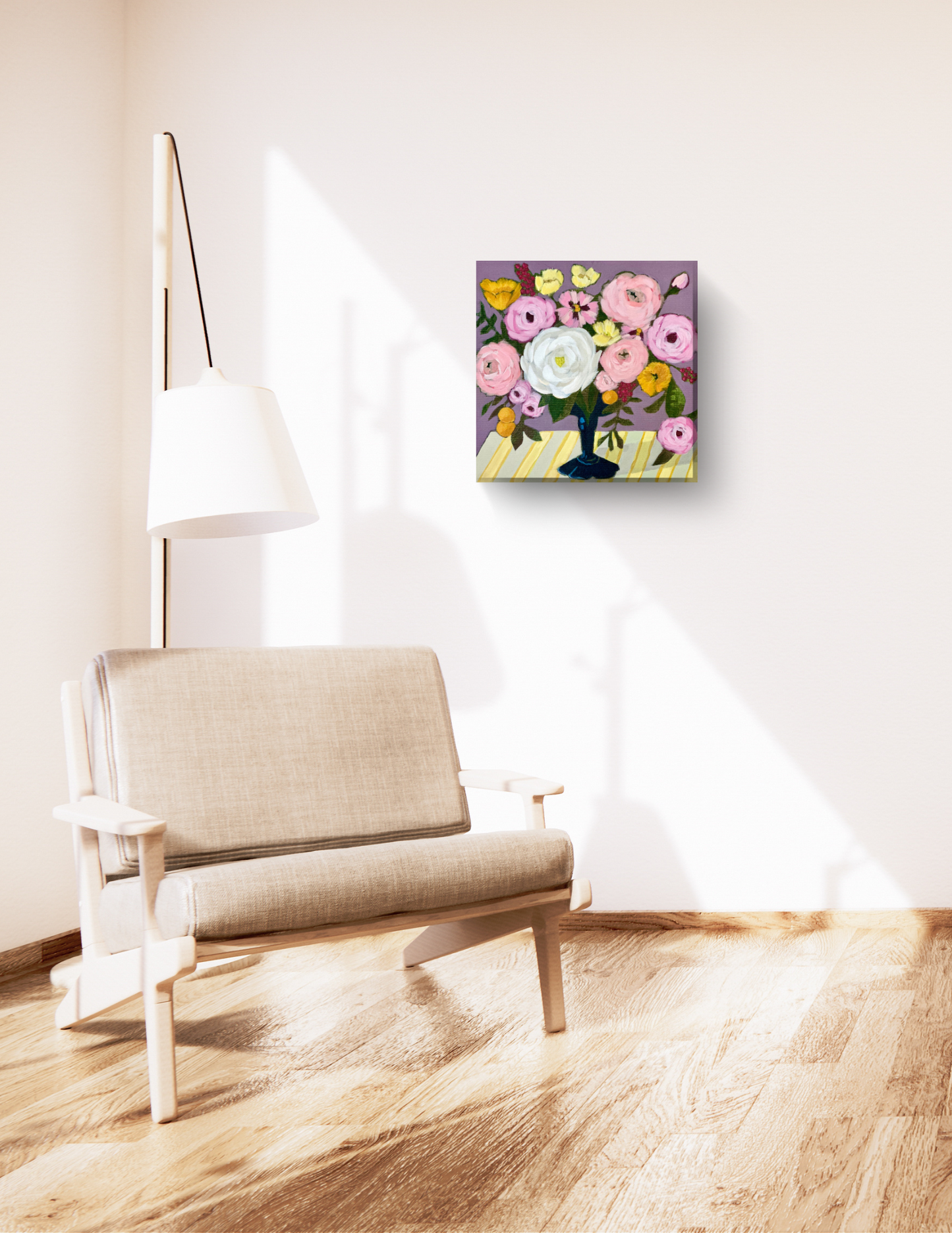 SATURDAY MARKET Original Painting