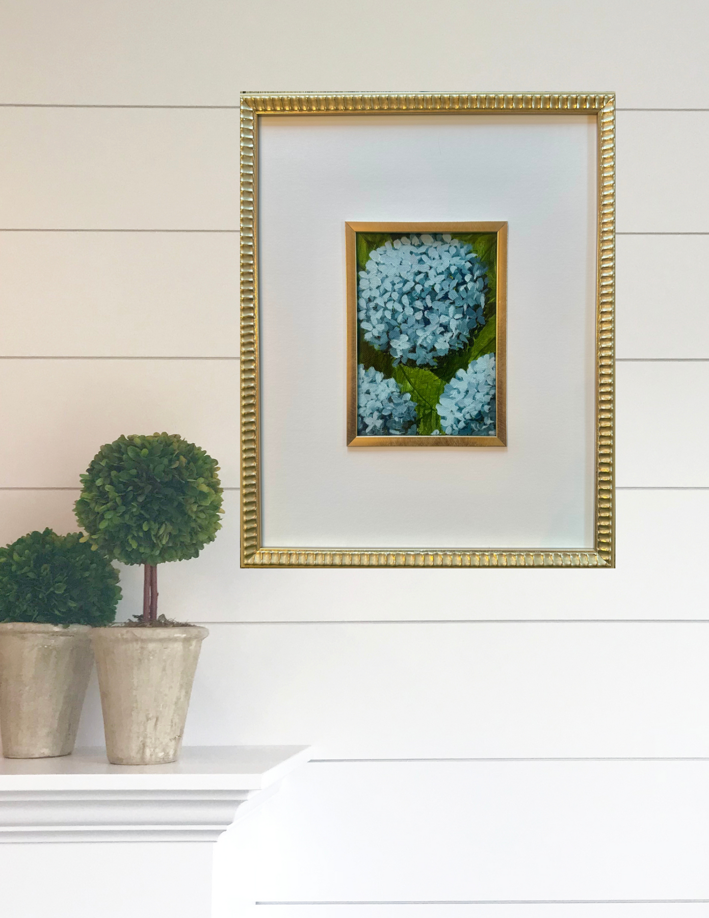 BLUE HYDRANGEA 02 Original Painting