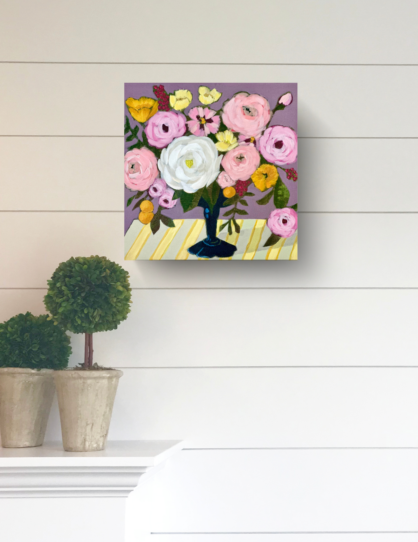 SATURDAY MARKET Original Painting