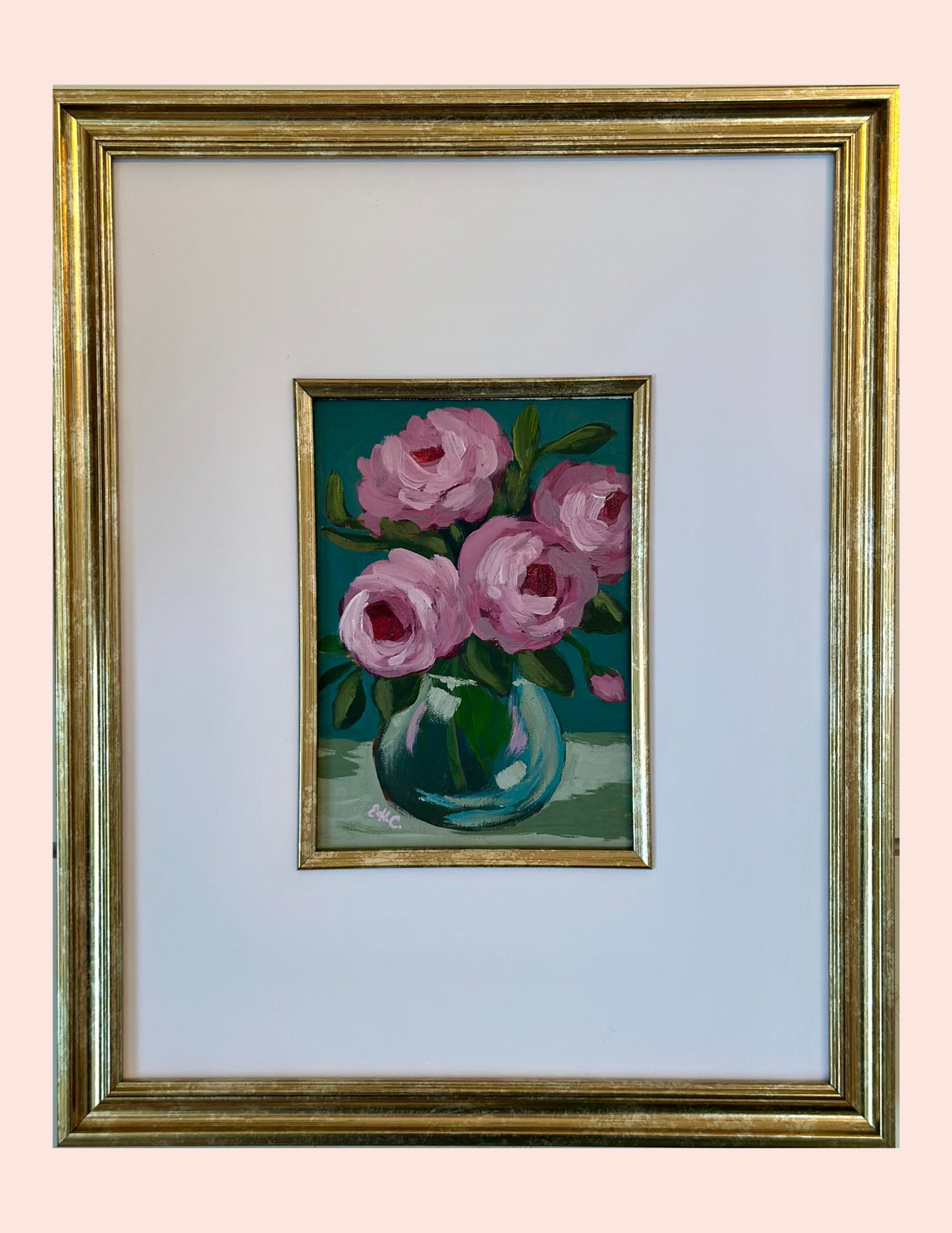 TEAL WE MEET AGAIN Original Painting