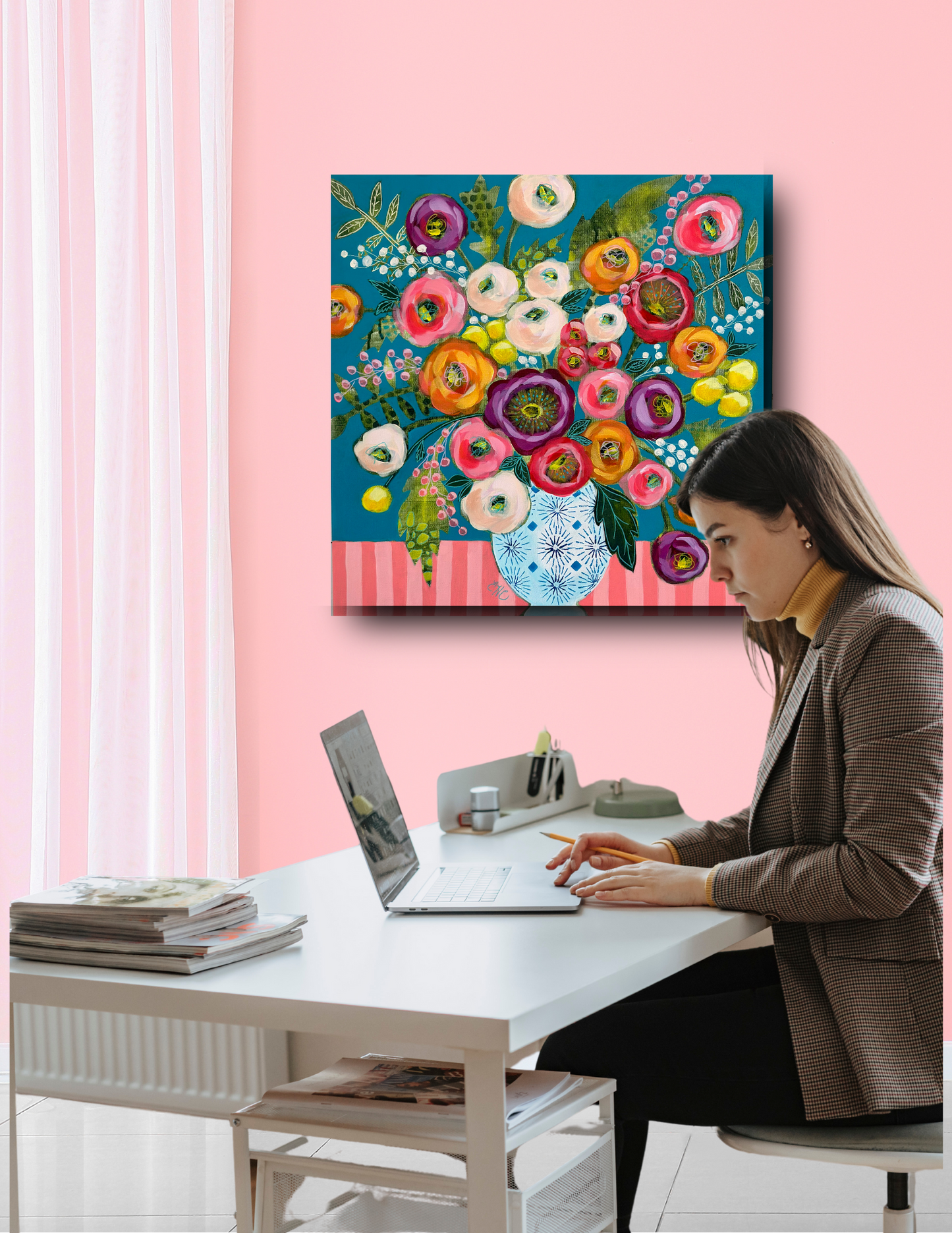 COTTON CANDY Original Painting
