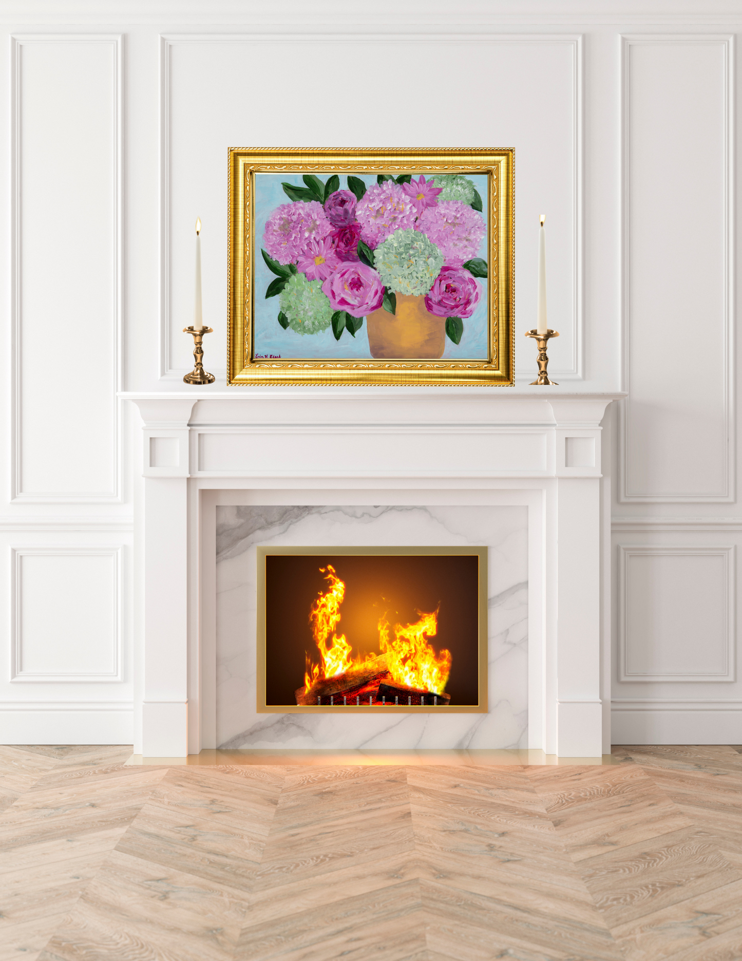 HEAVENLY HYDRANGEA Fine Art Print