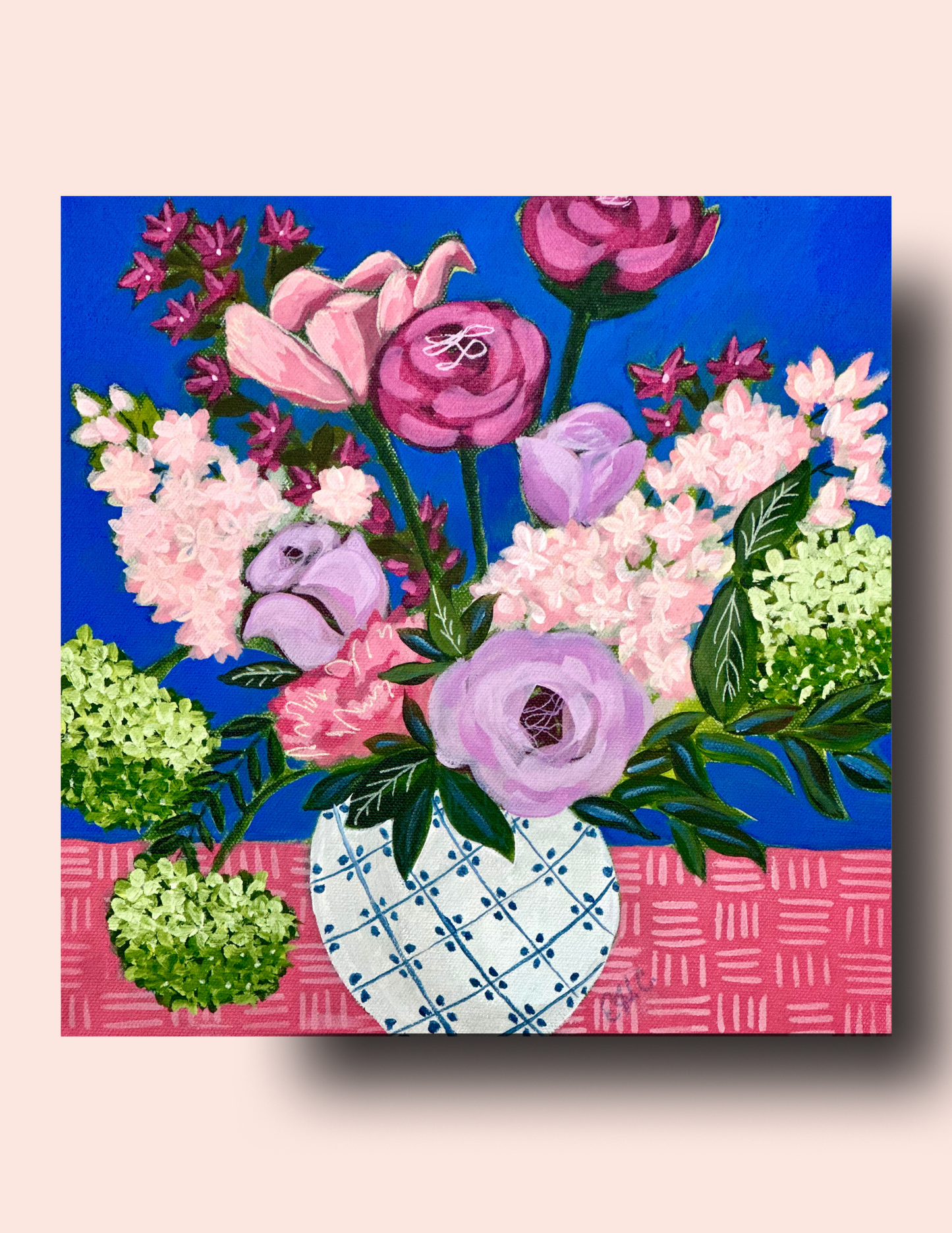 SUMMER BLUES Original Painting