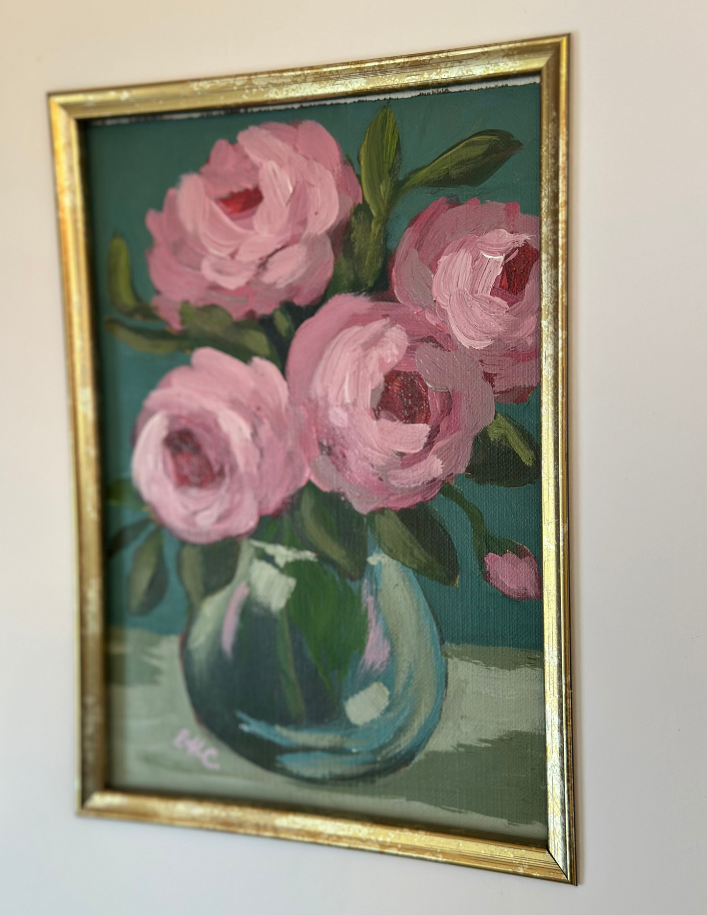 TEAL WE MEET AGAIN Original Painting
