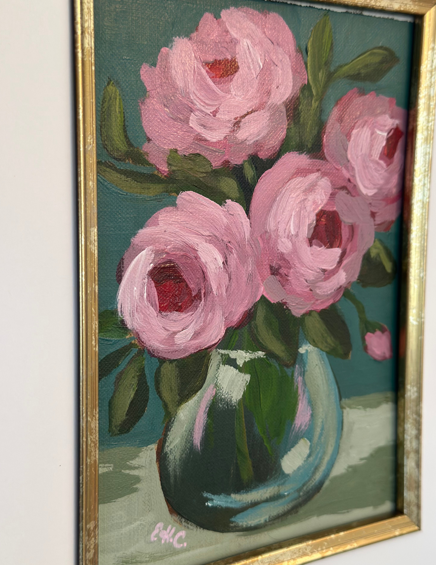 TEAL WE MEET AGAIN Original Painting