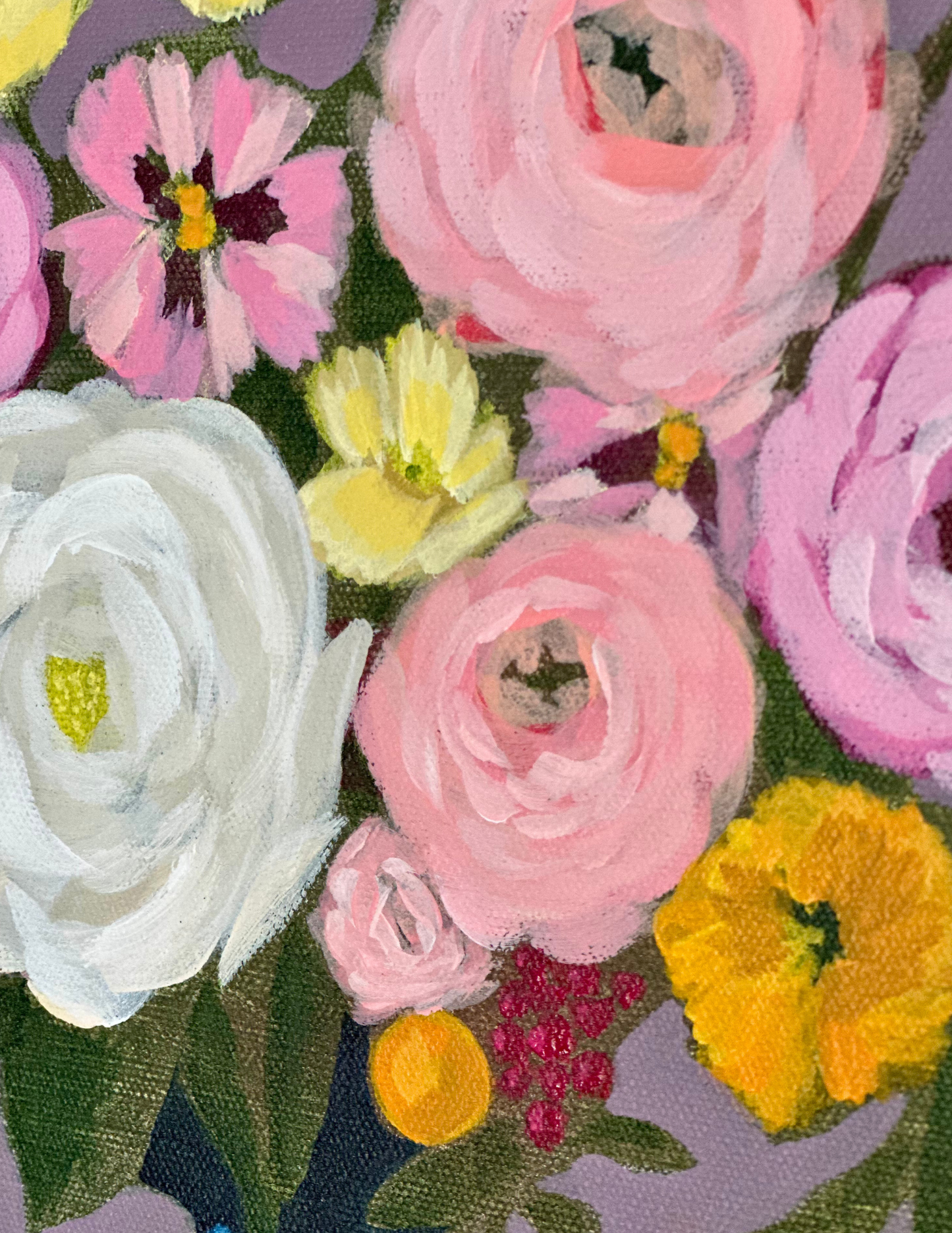SATURDAY MARKET Original Painting