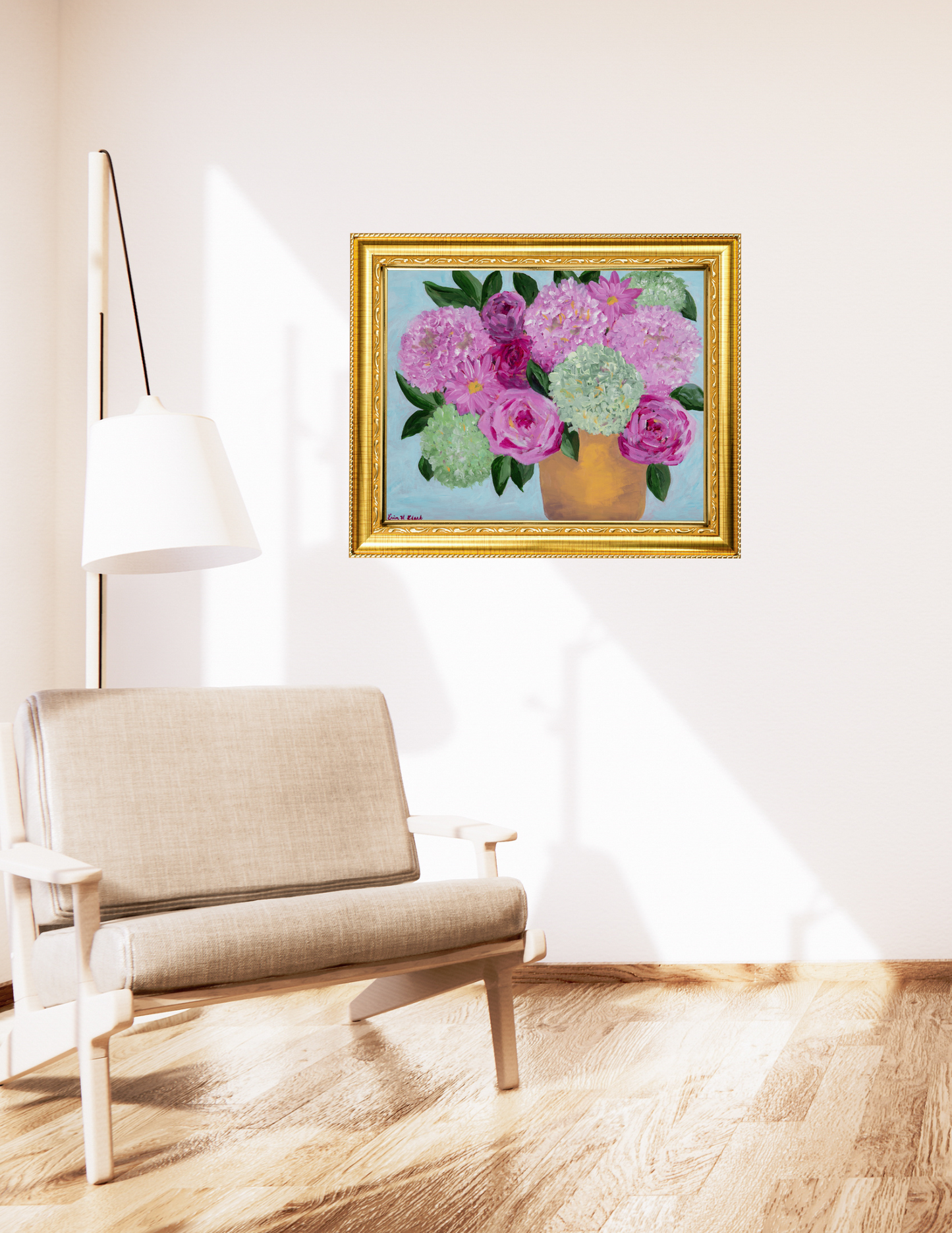 HEAVENLY HYDRANGEA Fine Art Print