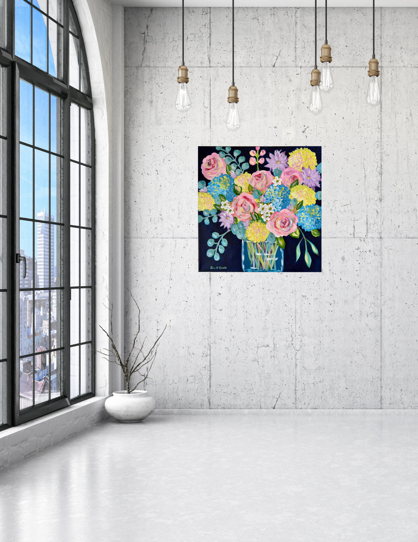 IN THE NAVY Original Painting