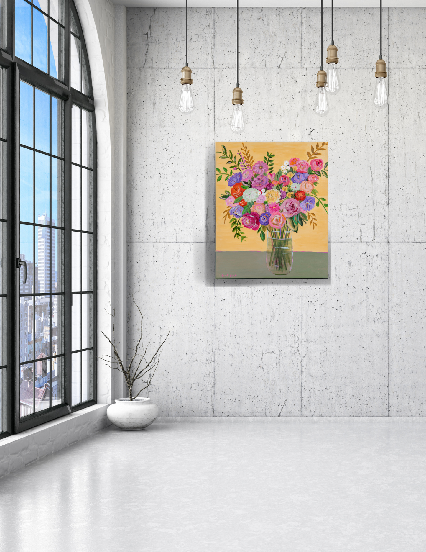 FROM THE GARDEN Original Painting