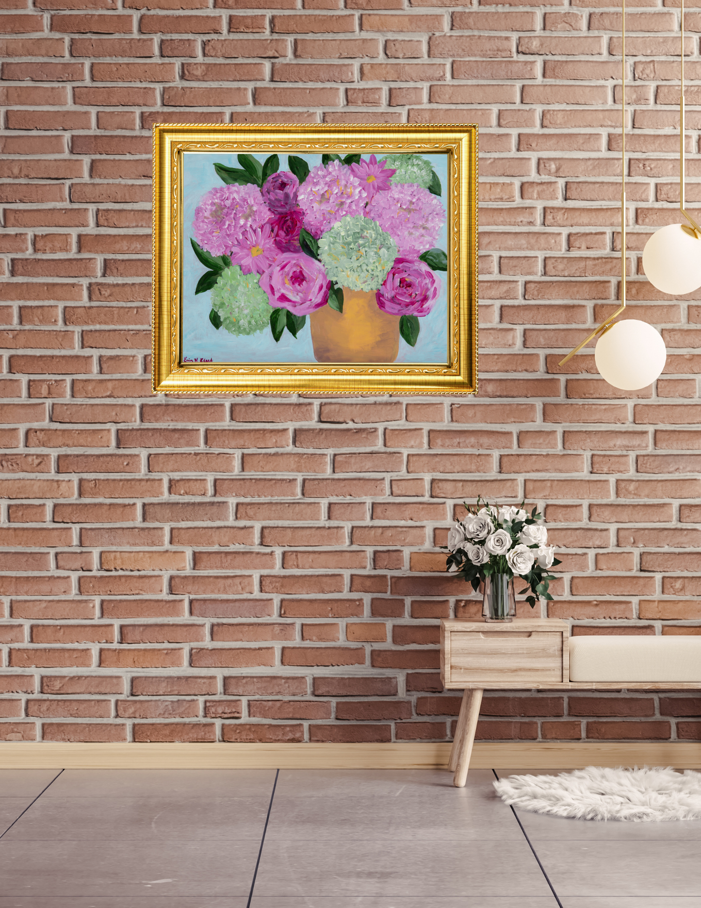 HEAVENLY HYDRANGEA Fine Art Print