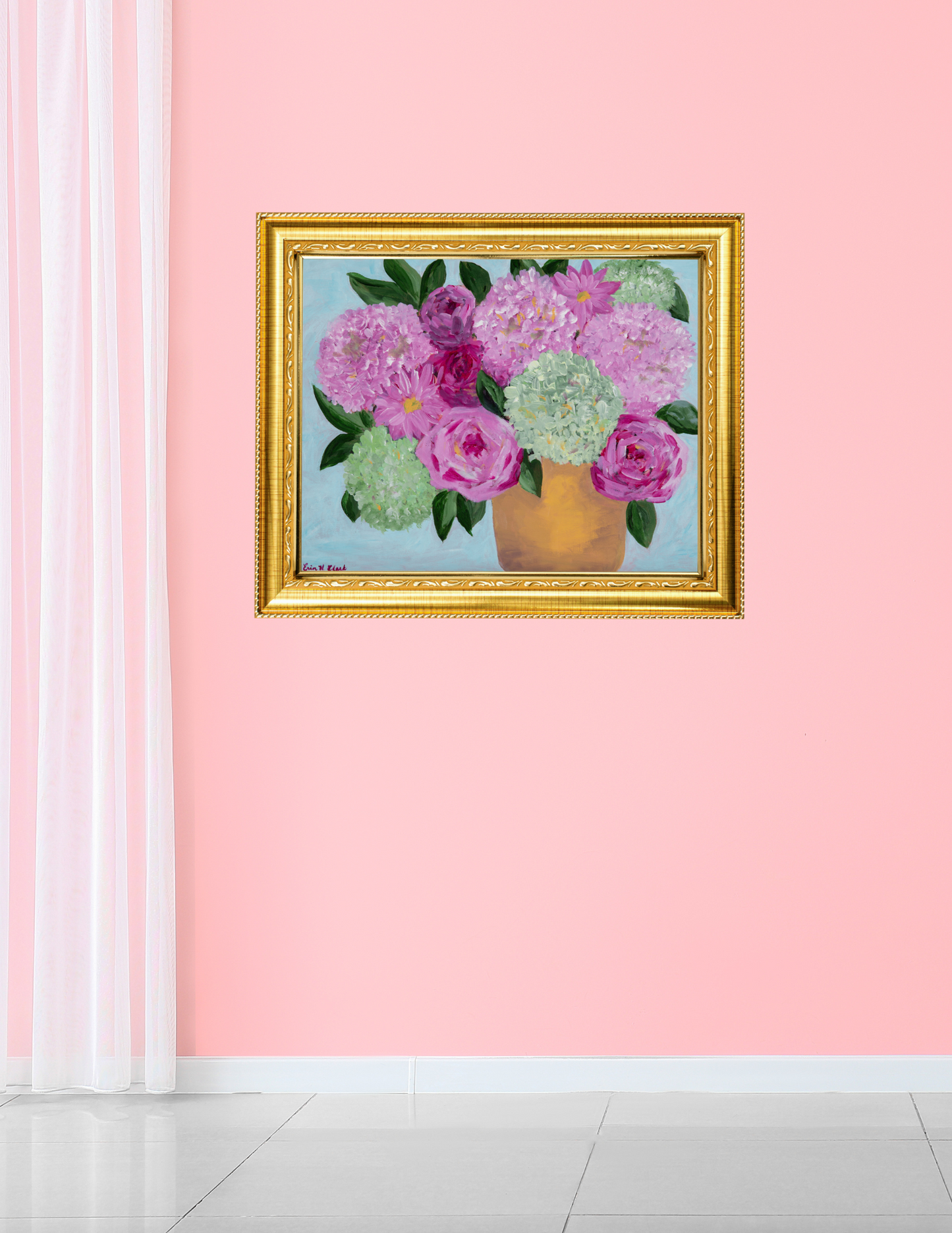 HEAVENLY HYDRANGEA Fine Art Print