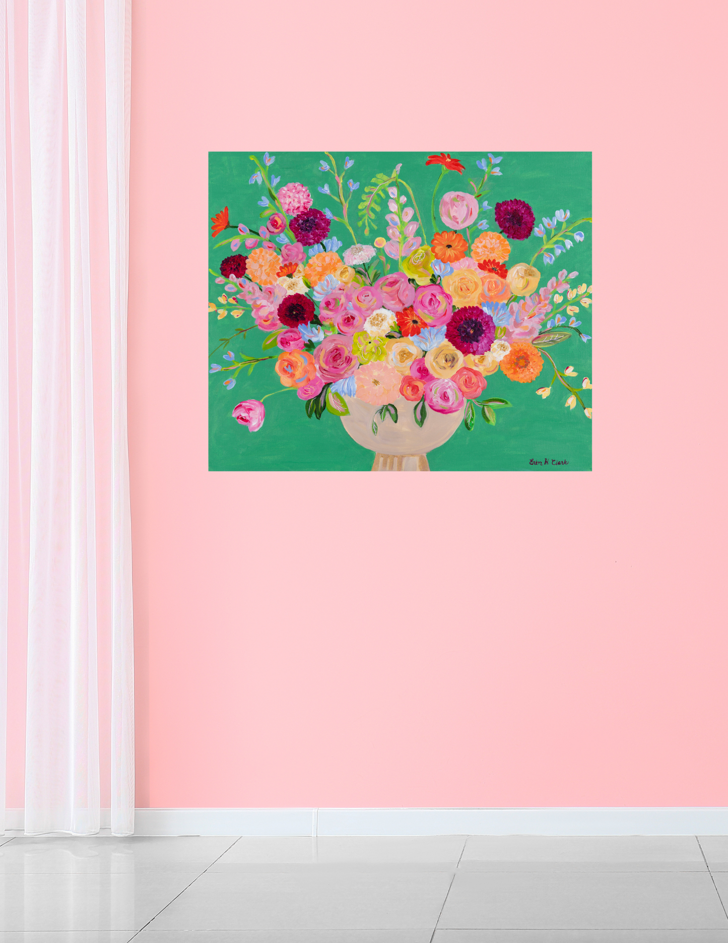 GREEN WITH ENVY Original Painting