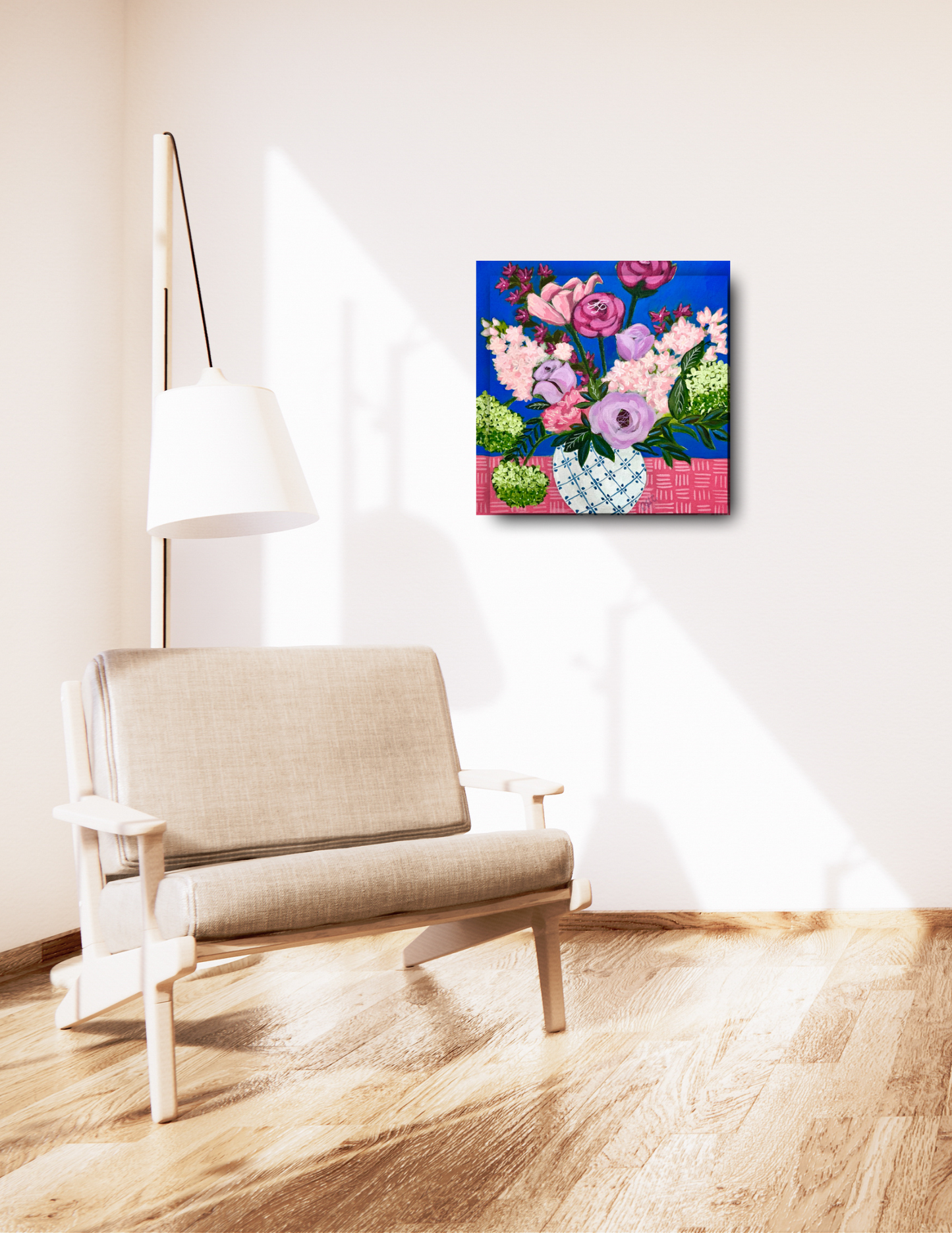 SUMMER BLUES Original Painting