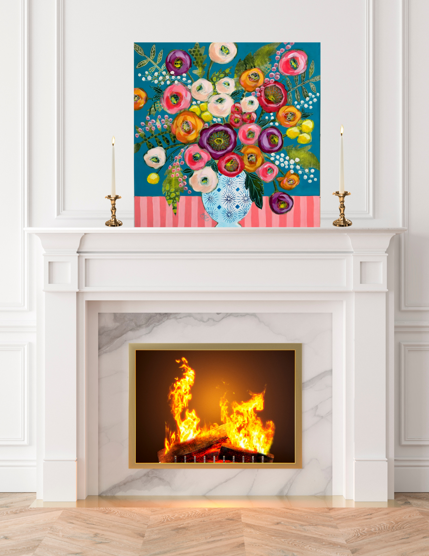 COTTON CANDY Original Painting