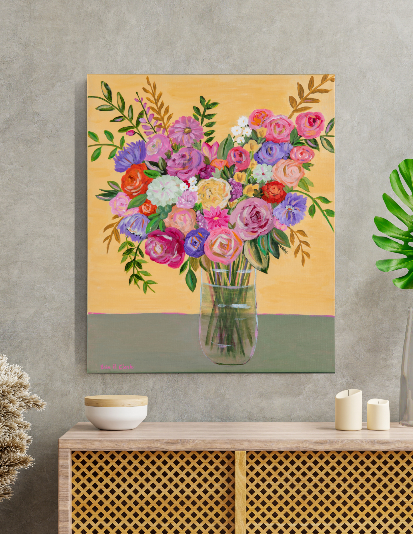 FROM THE GARDEN Original Painting