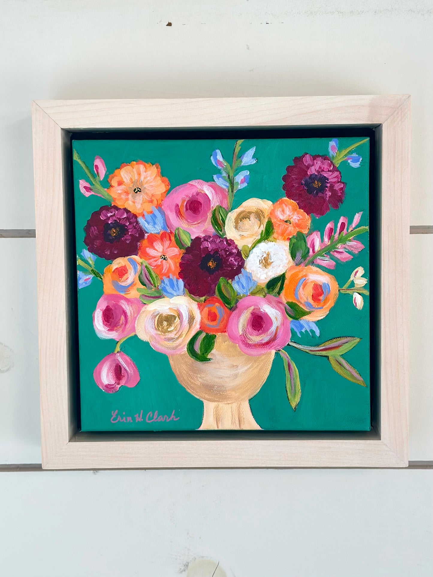 GREEN WITH ENVY (Mini) Original Painting