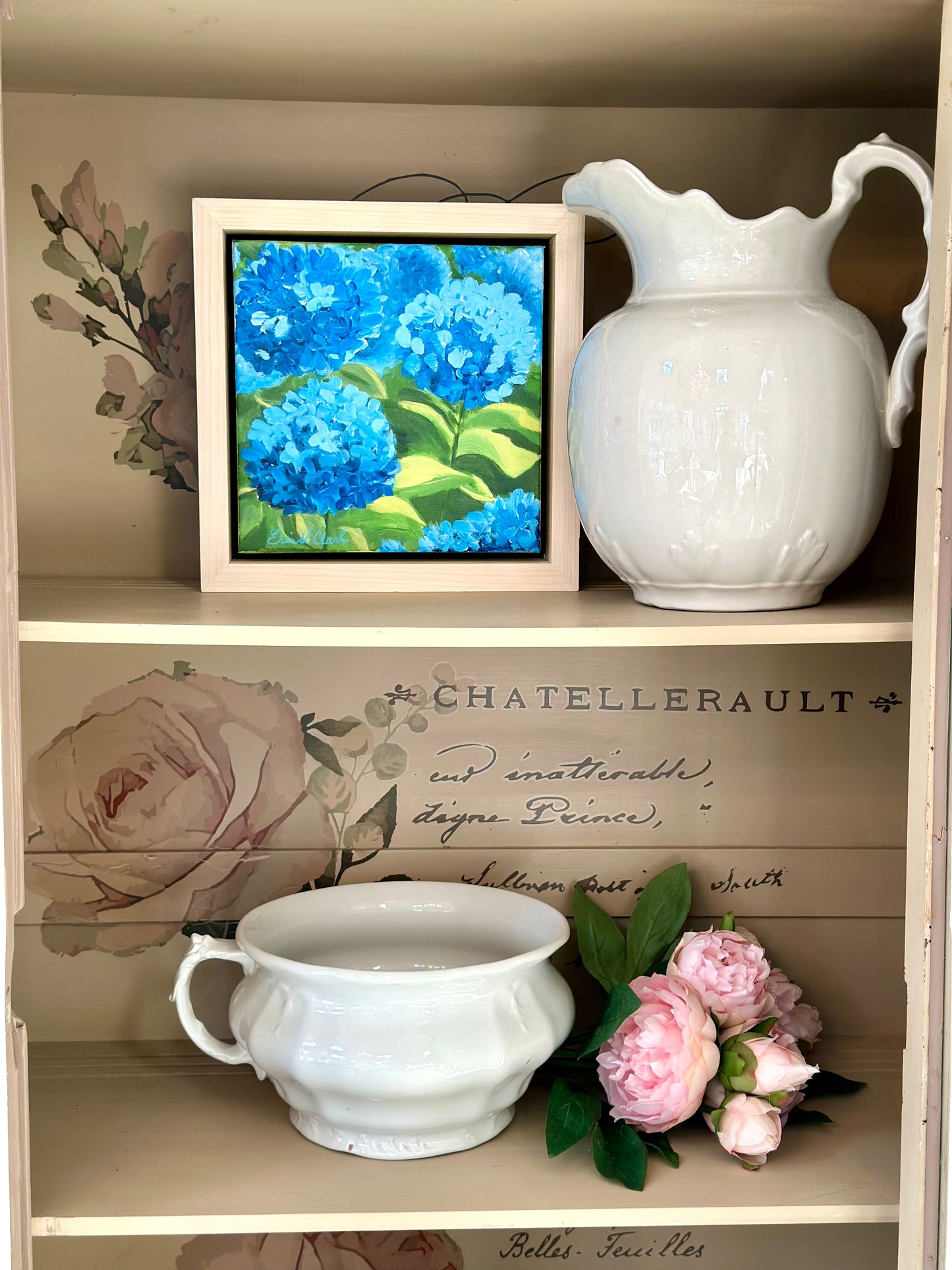 SEA OF BLUE (Mini) Original Painting