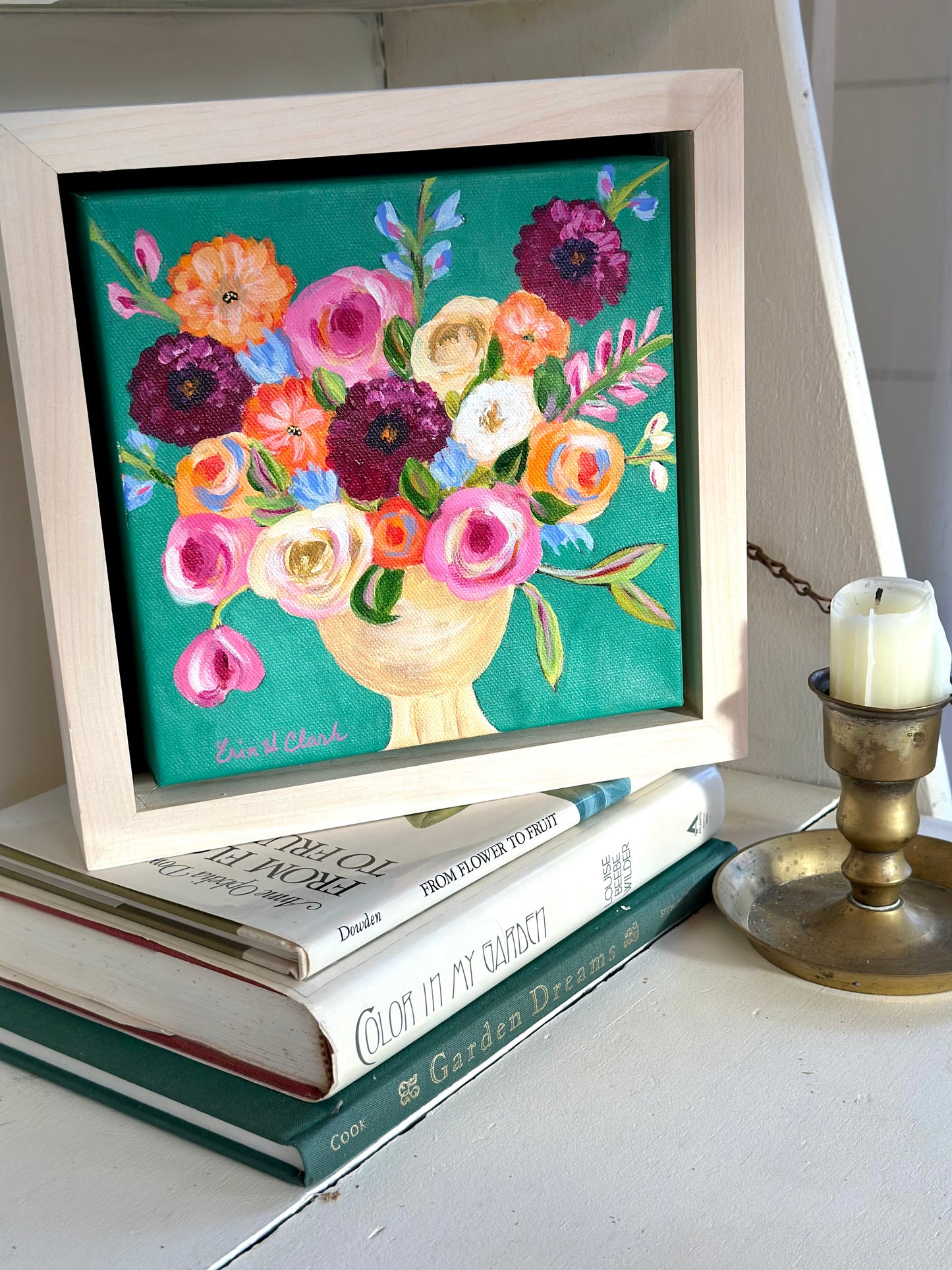 GREEN WITH ENVY (Mini) Original Painting