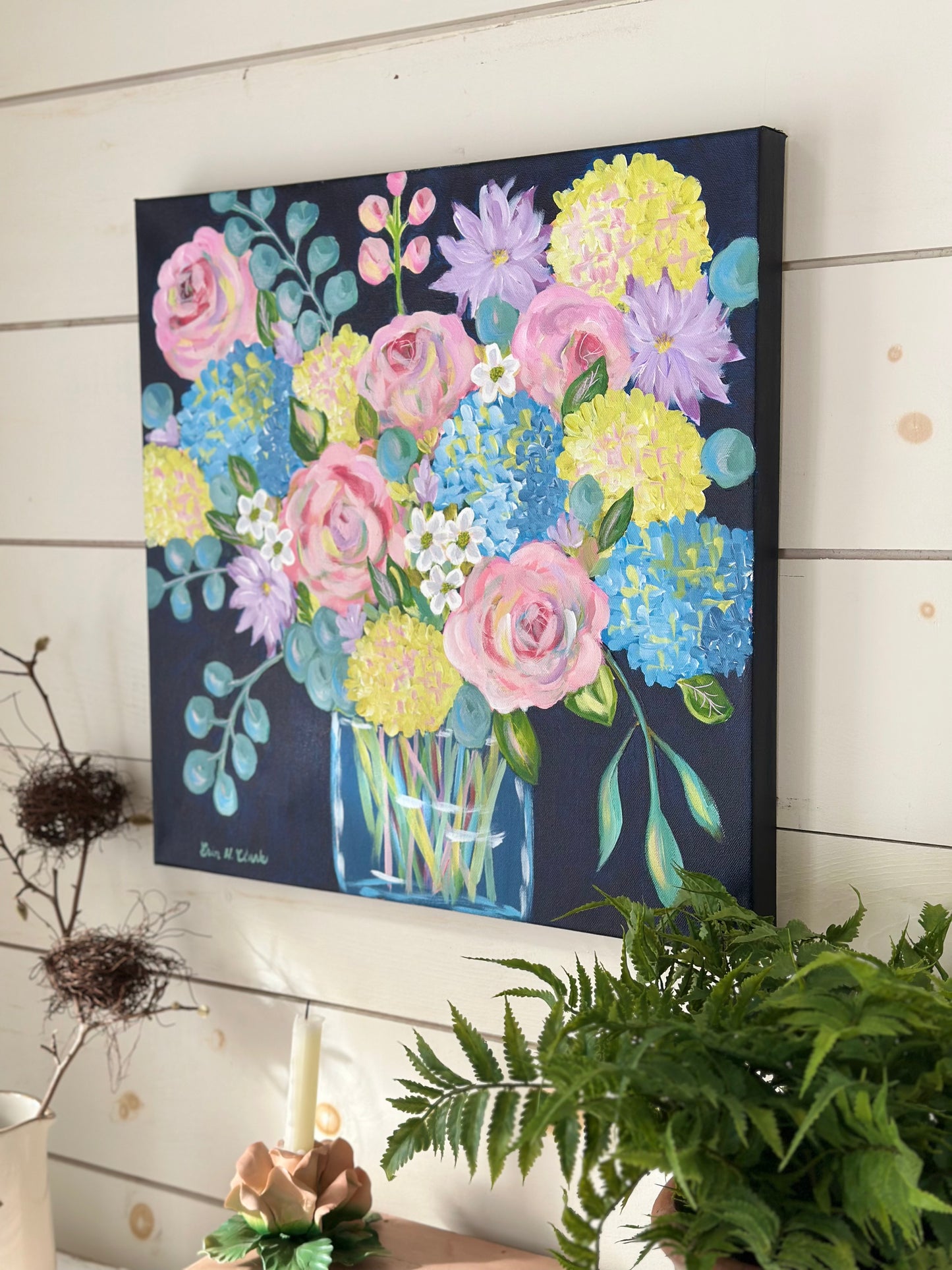 IN THE NAVY Original Painting