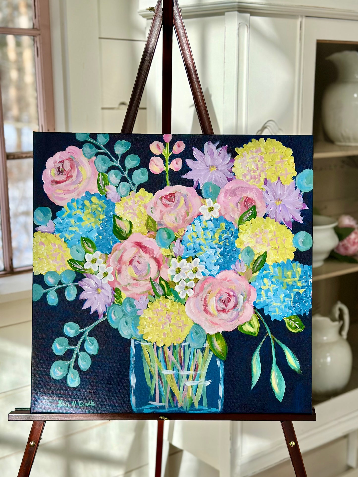 IN THE NAVY Original Painting