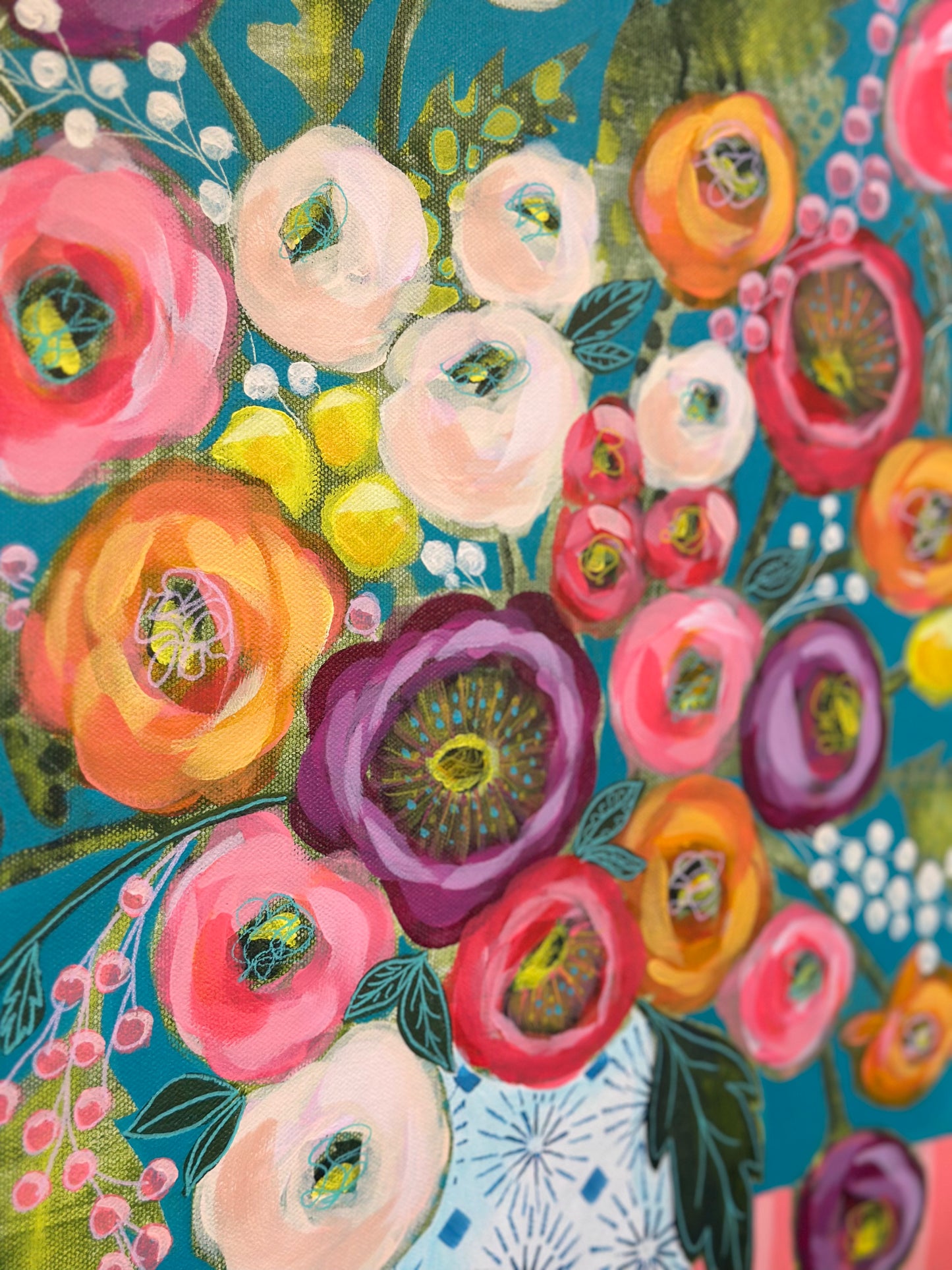 COTTON CANDY Original Painting
