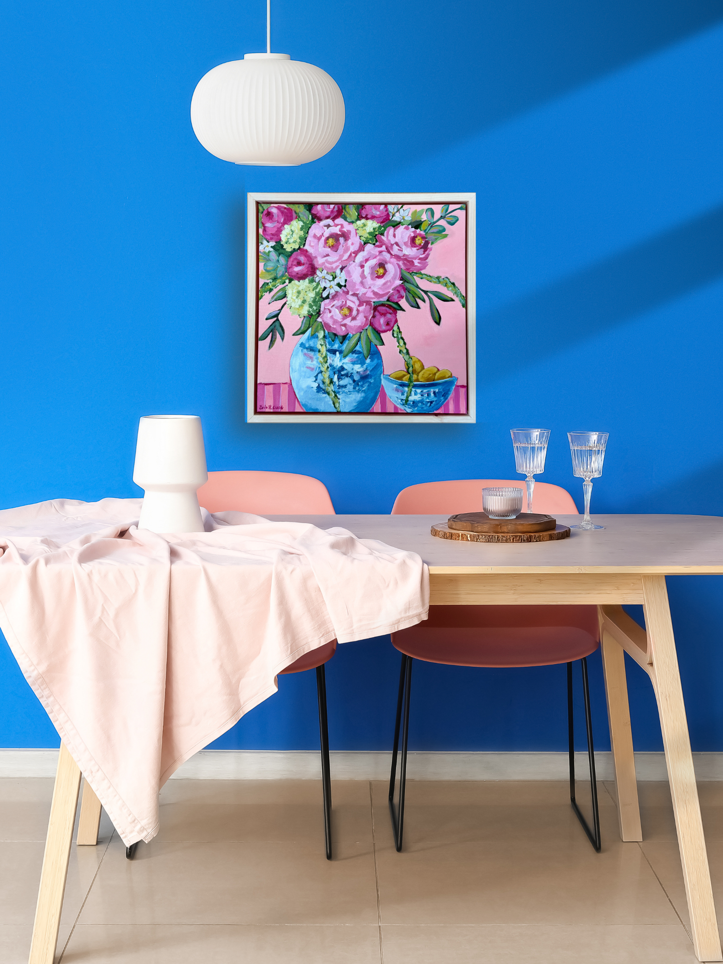 THE POETRY OF PEONIES Original Painting