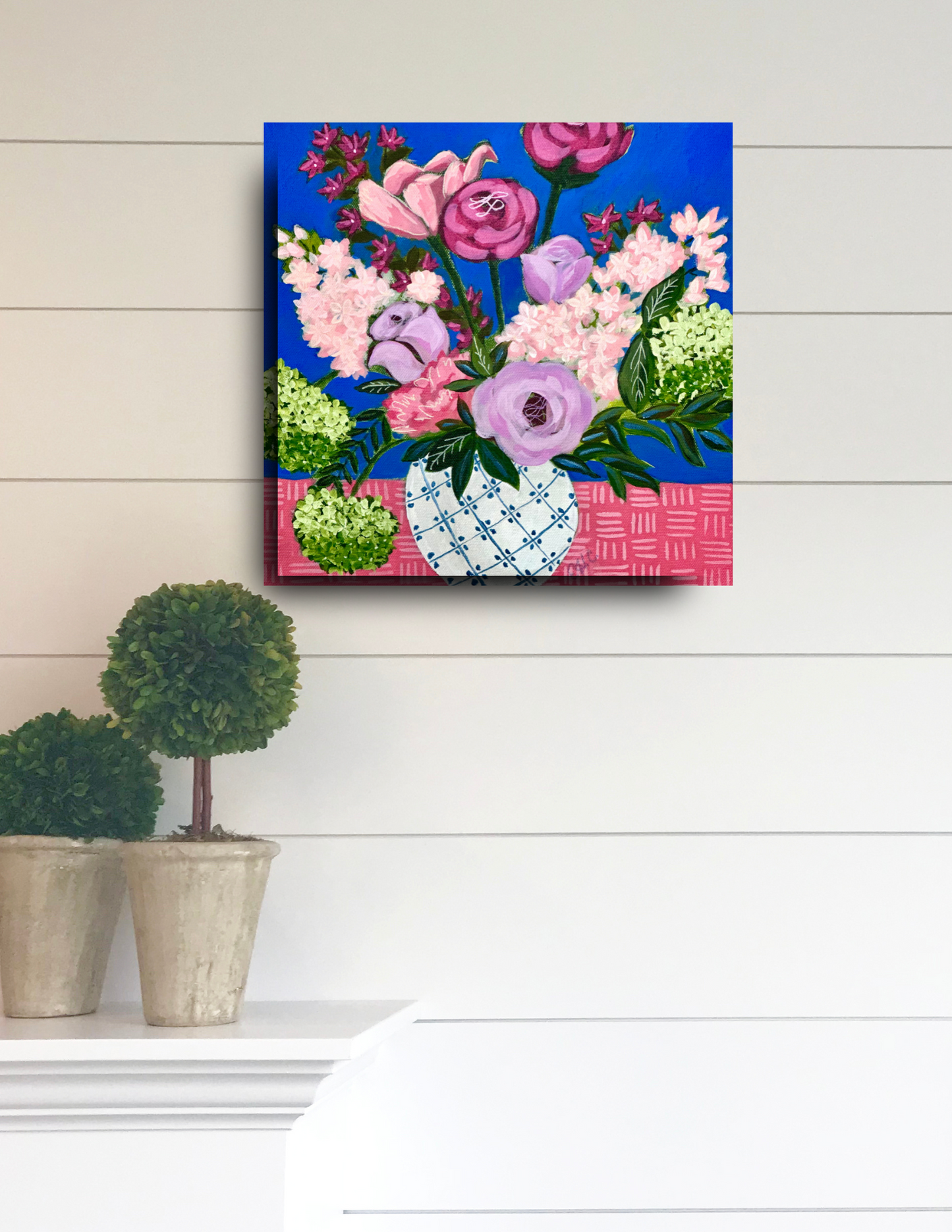 SUMMER BLUES Original Painting