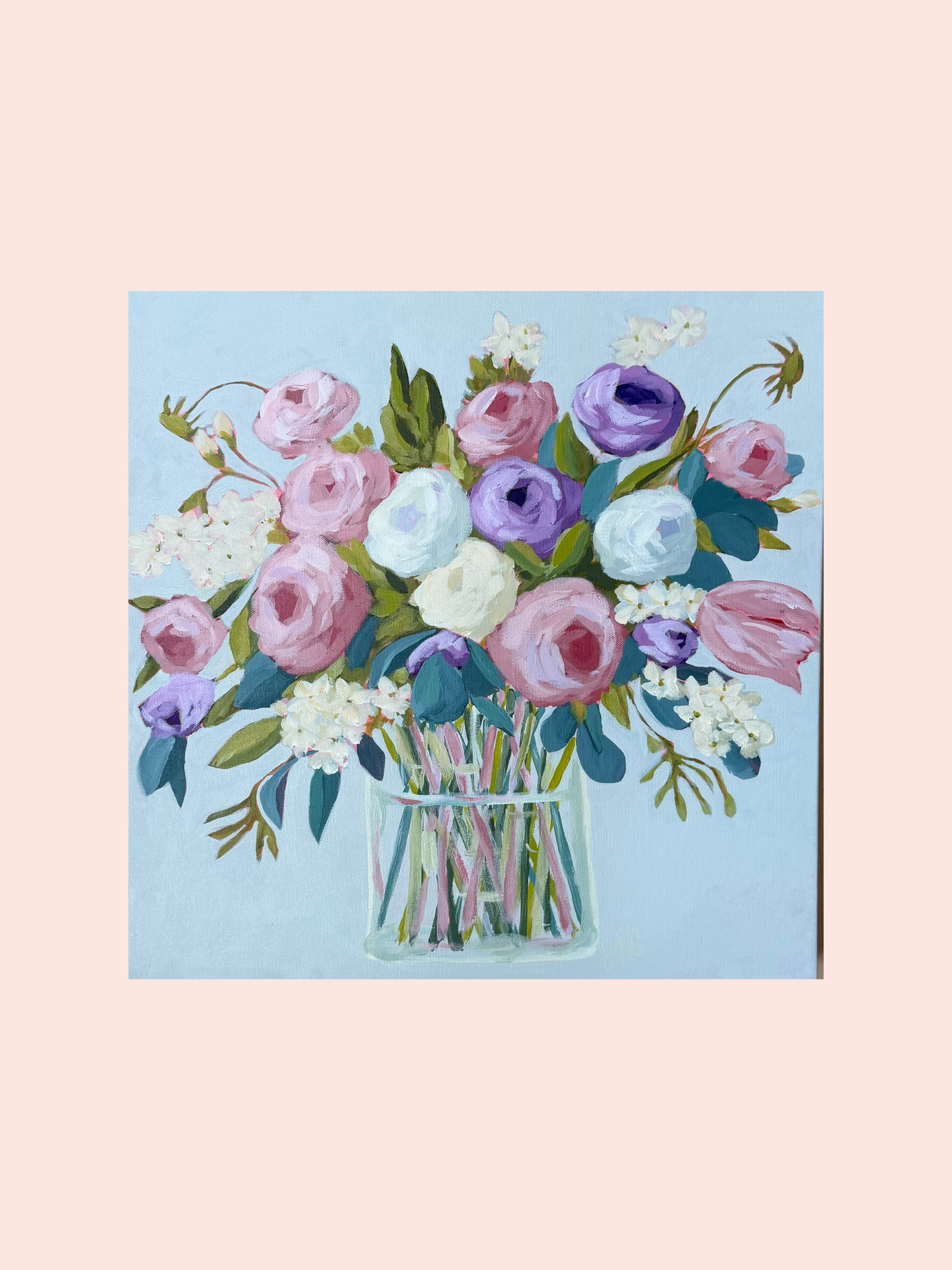 A GARDEN GATHERING Original Painting
