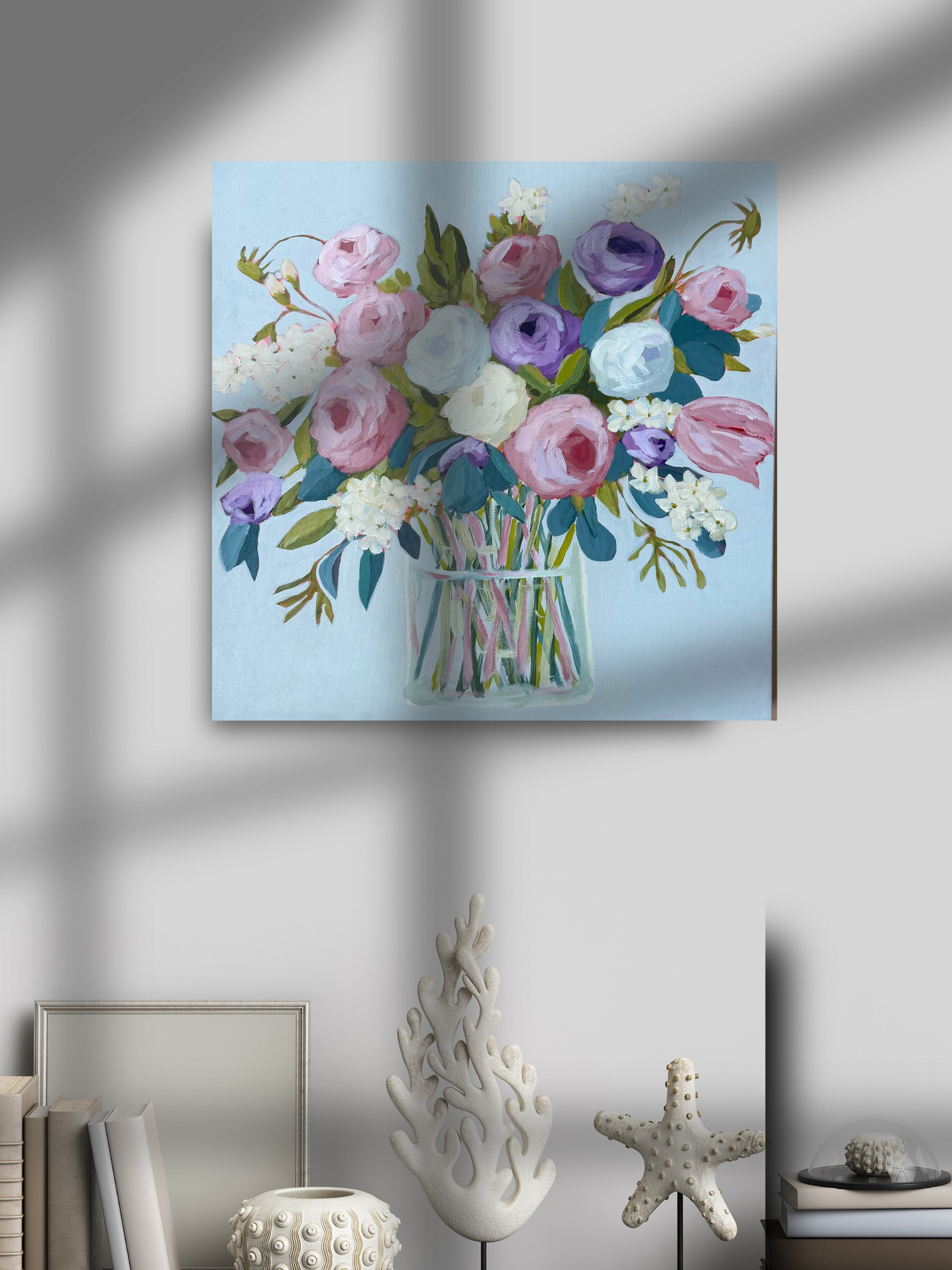 A GARDEN GATHERING Original Painting