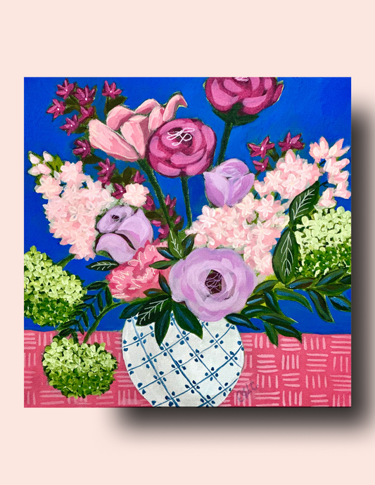 SUMMER BLUES Original Painting