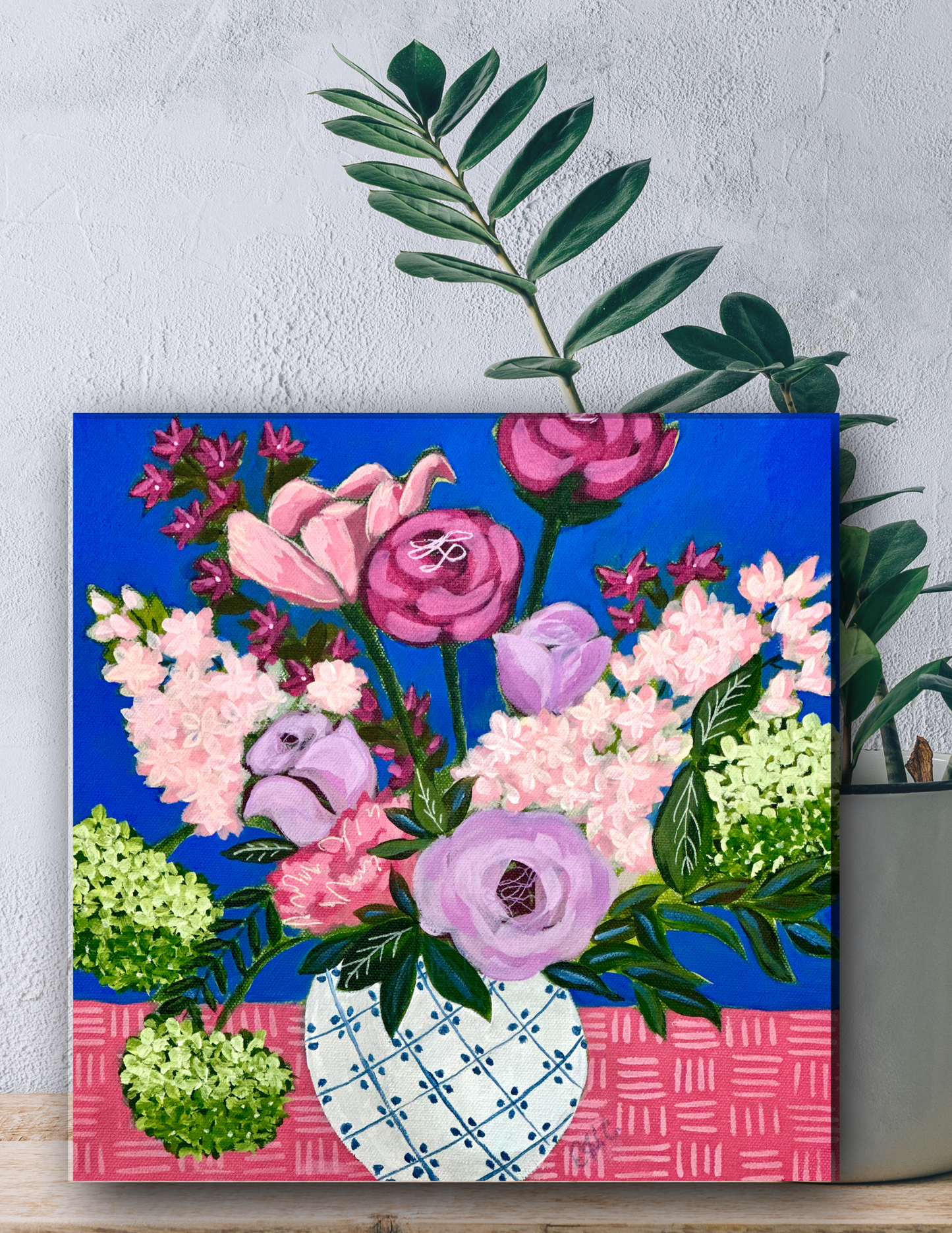 SUMMER BLUES Original Painting
