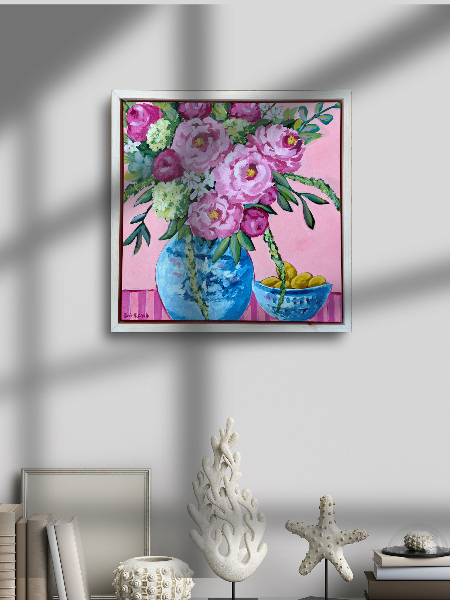 THE POETRY OF PEONIES Original Painting