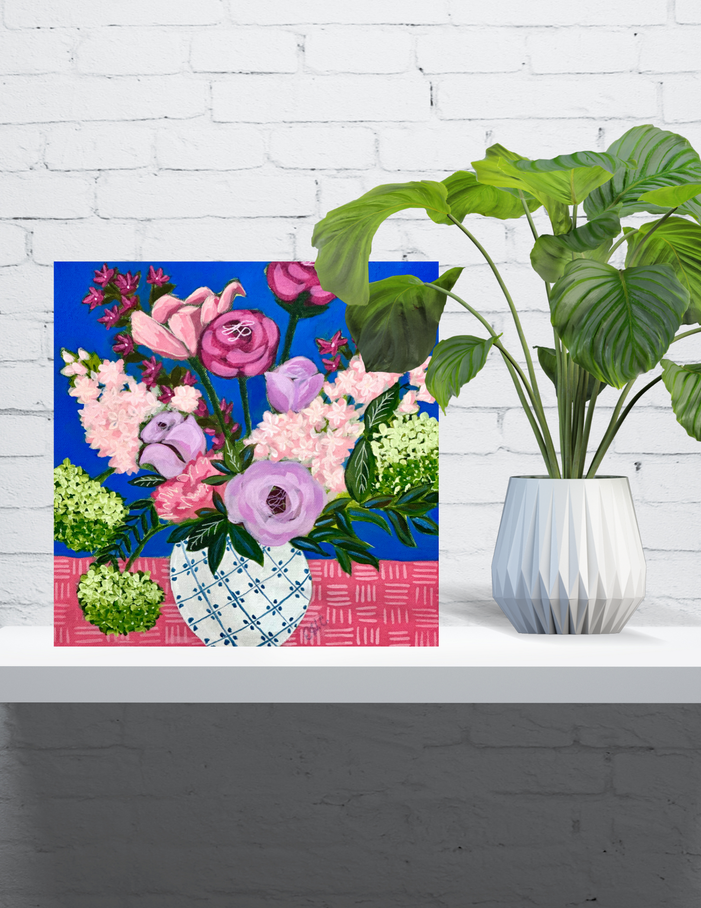 SUMMER BLUES Original Painting