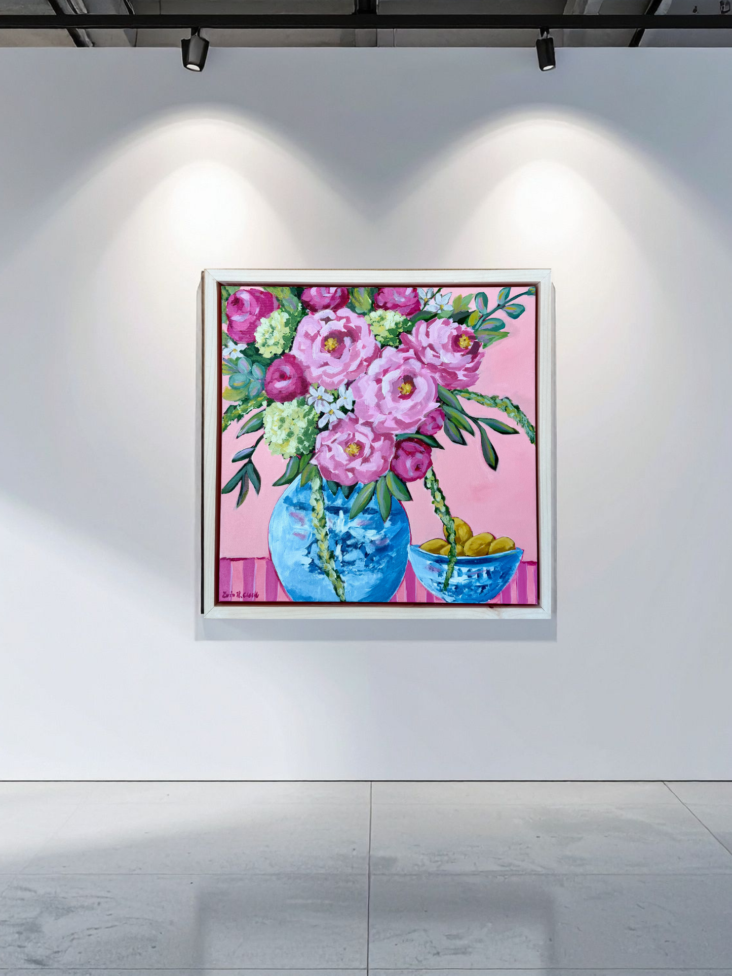 THE POETRY OF PEONIES Original Painting