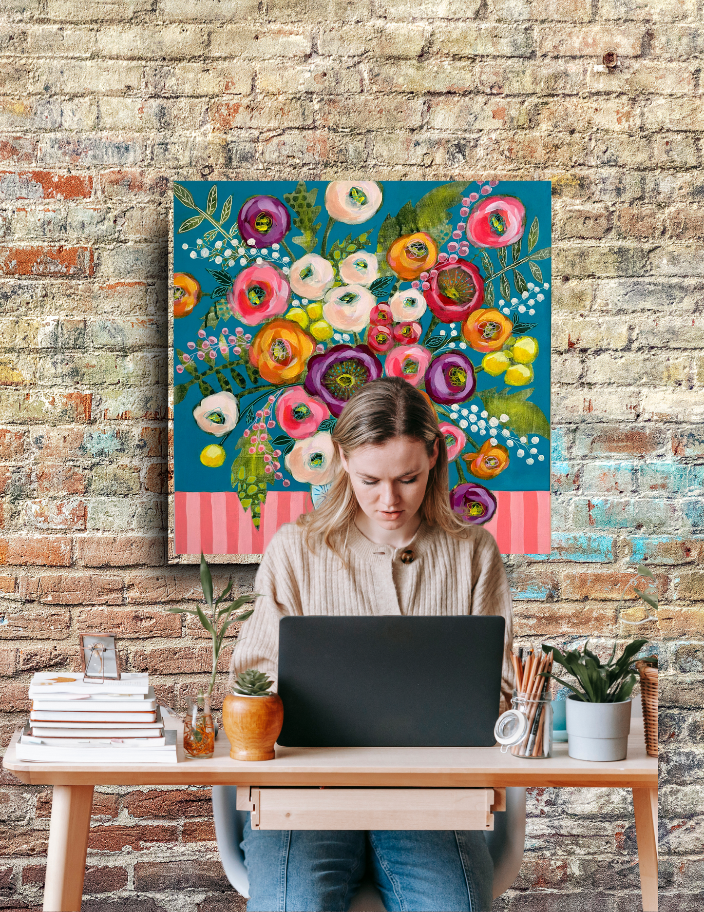 COTTON CANDY Original Painting