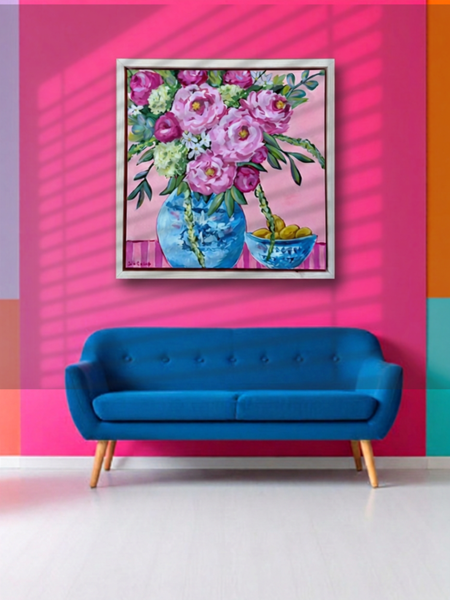 THE POETRY OF PEONIES Original Painting