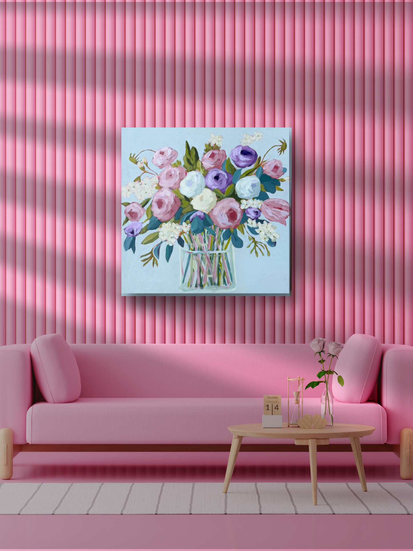 A GARDEN GATHERING Original Painting