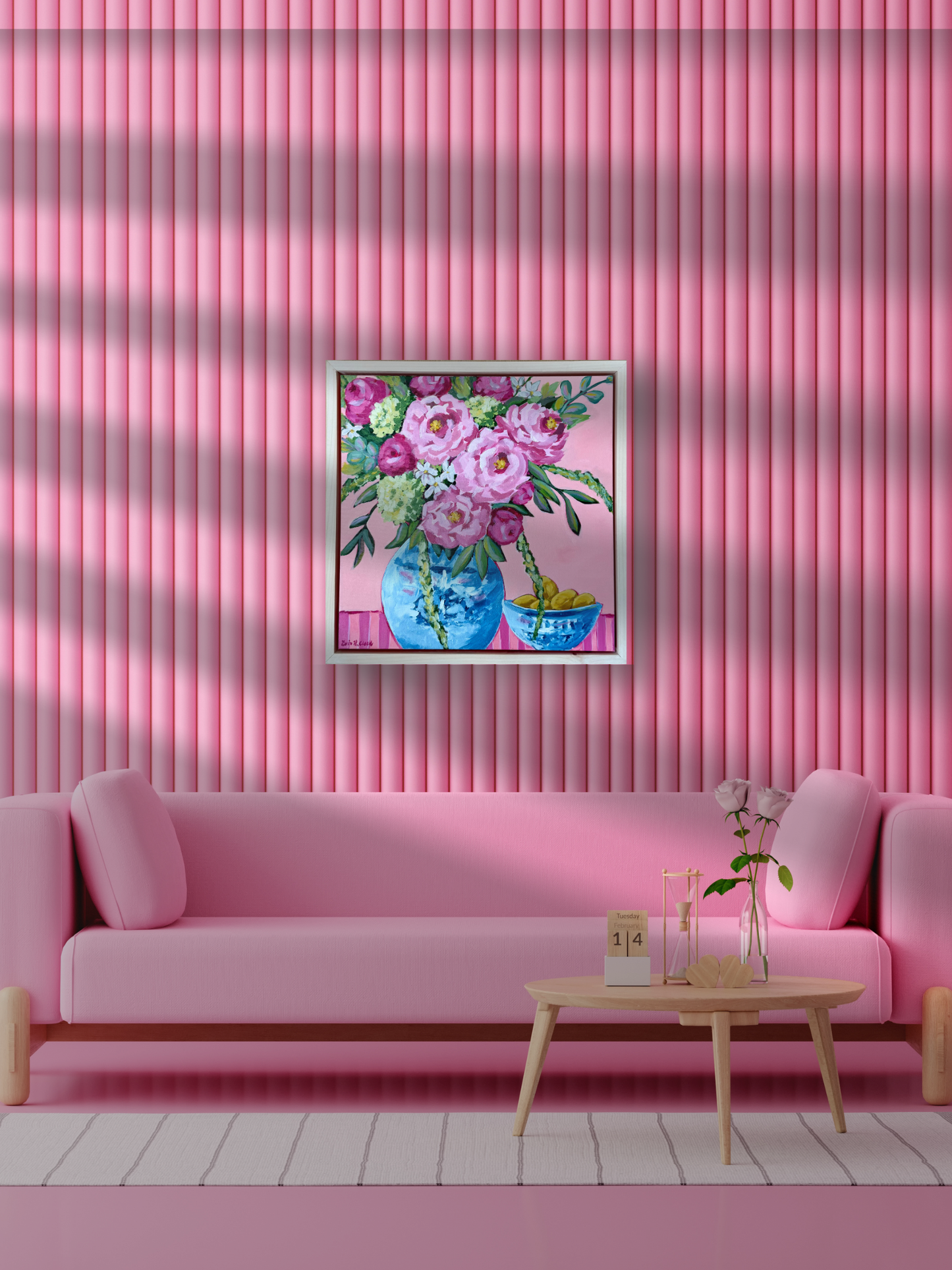 THE POETRY OF PEONIES Original Painting