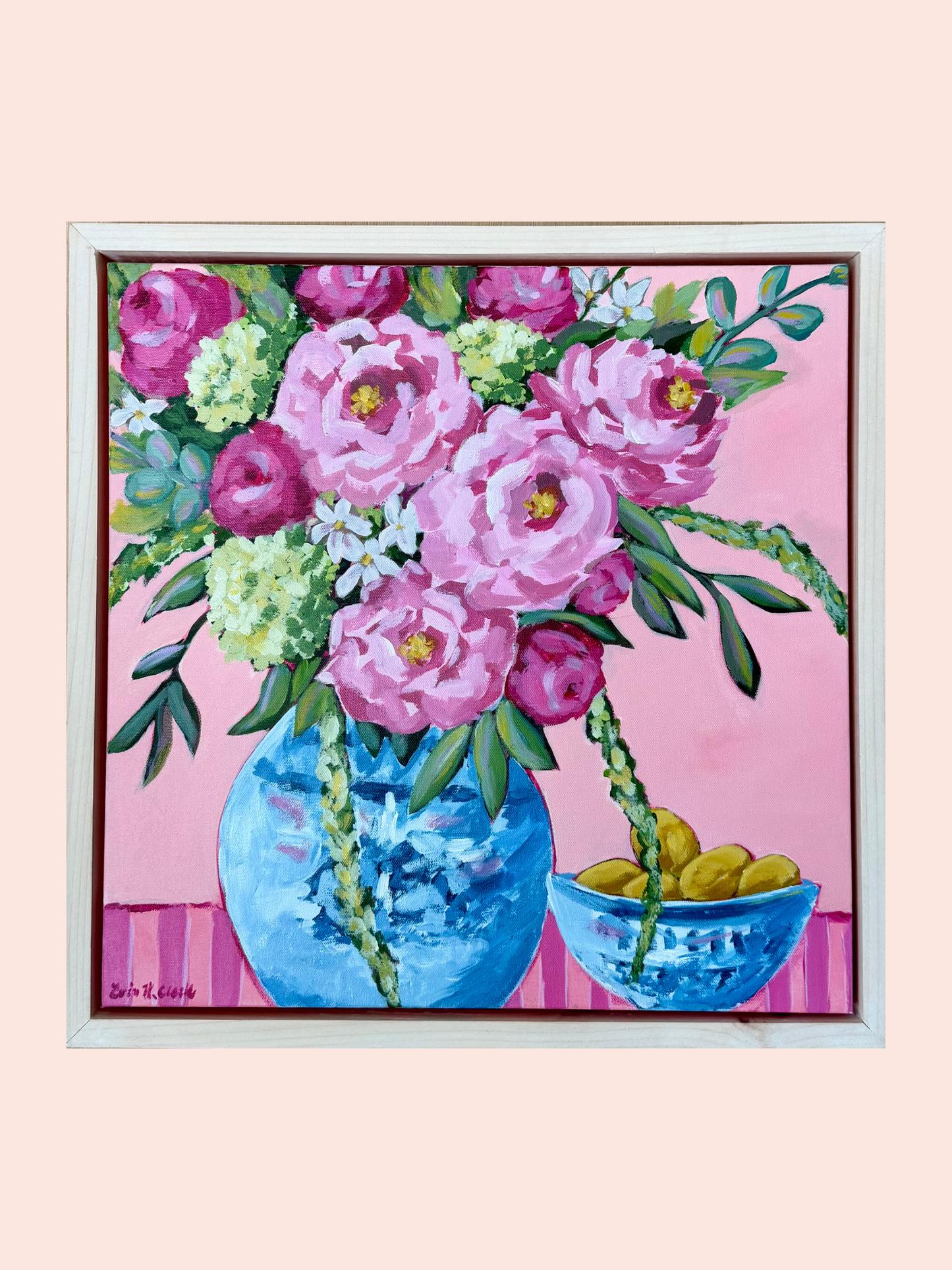 THE POETRY OF PEONIES Original Painting