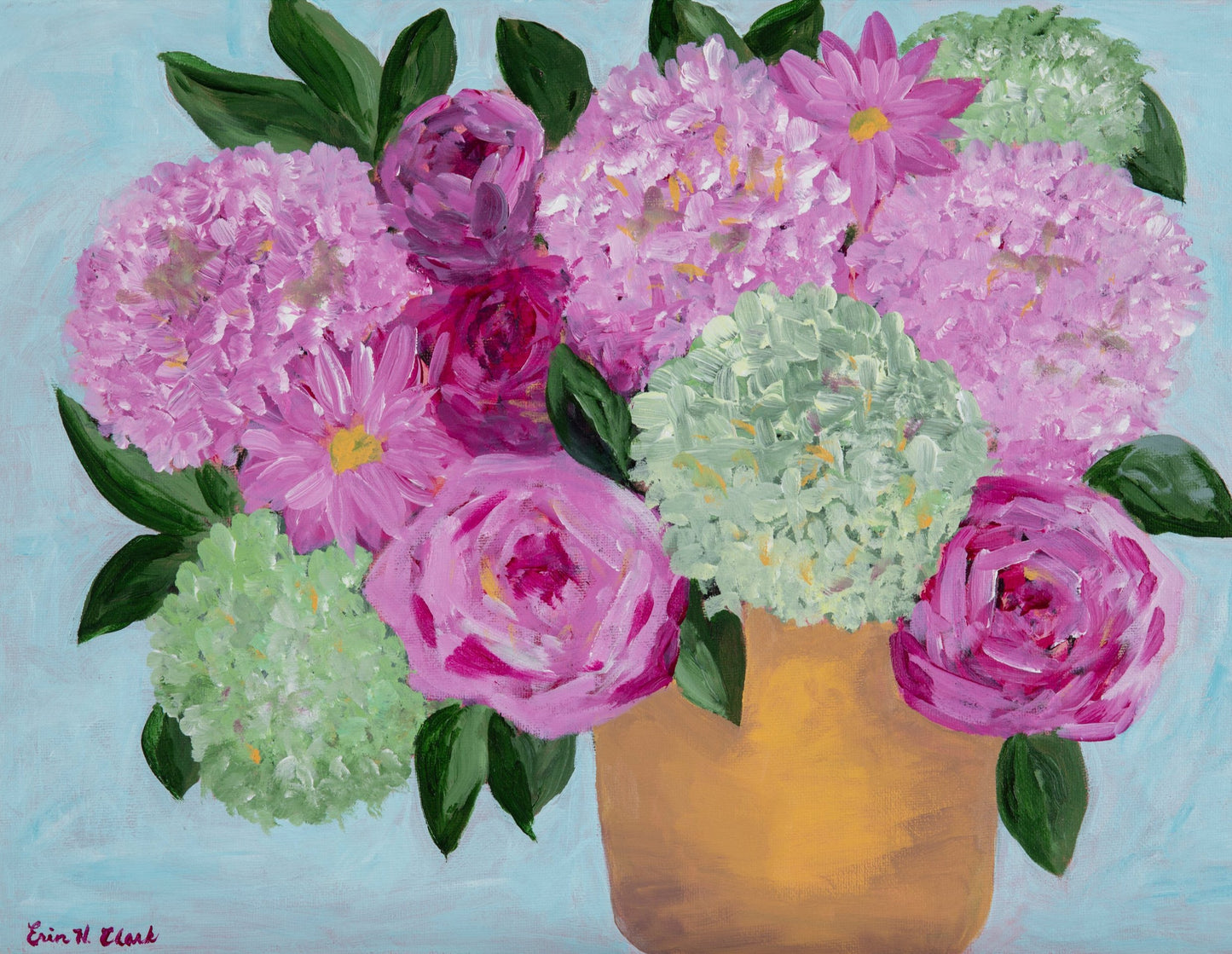 HEAVENLY HYDRANGEA Fine Art Print