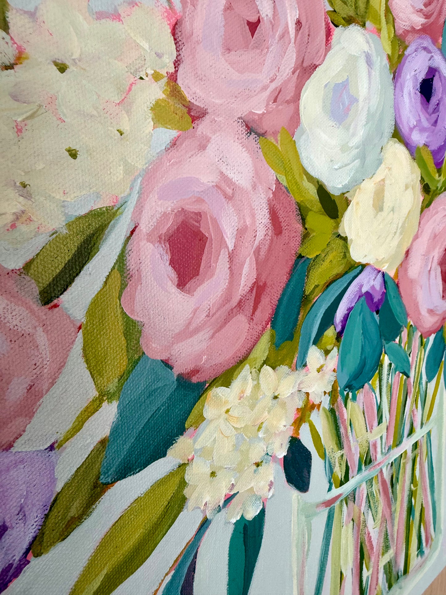 A GARDEN GATHERING Original Painting