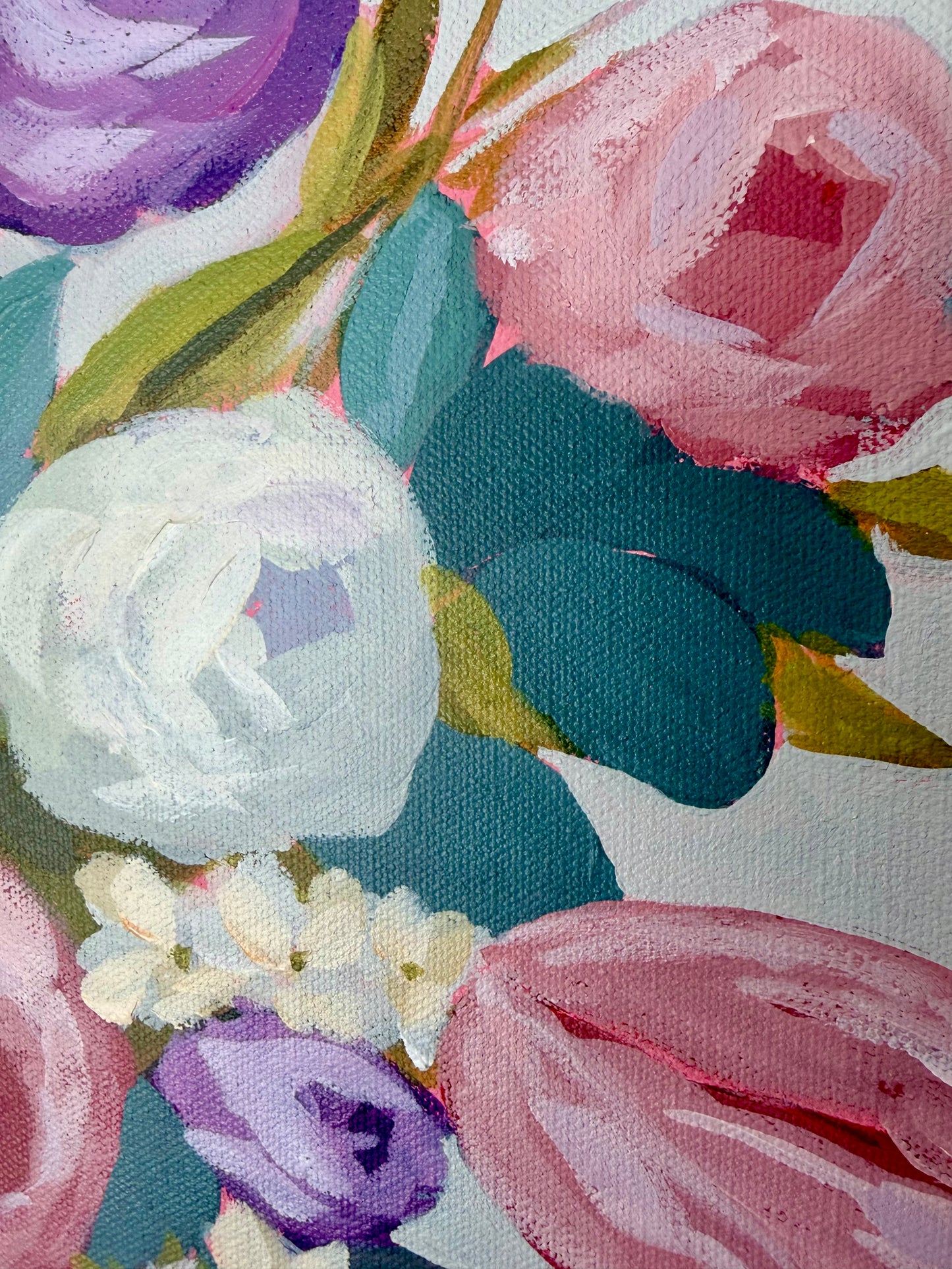 A GARDEN GATHERING Original Painting